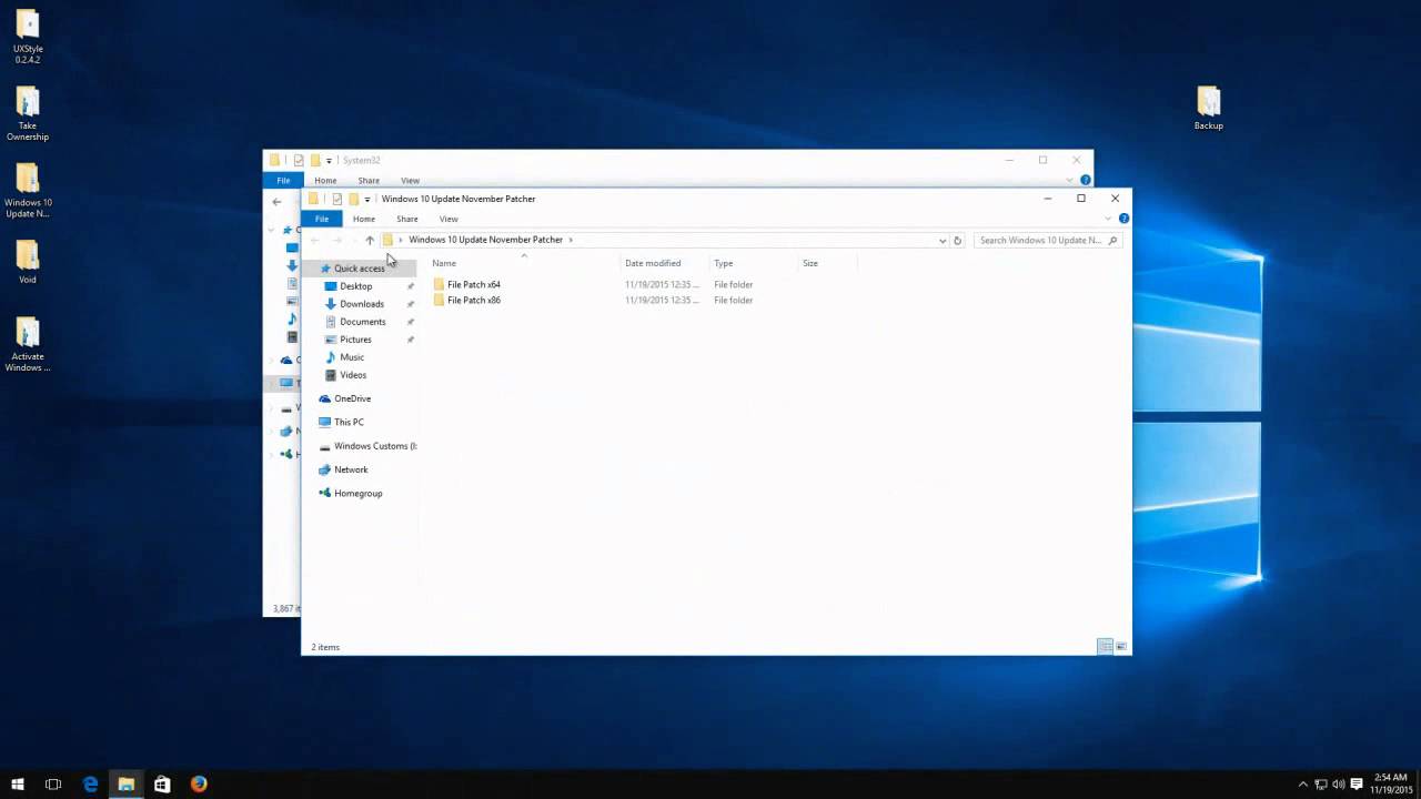 Manual Download Of Windows 10 1511